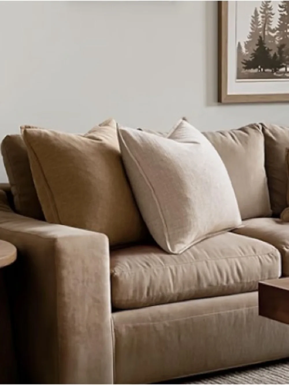 Neutral Linen Pillow Covers - 4 Pack